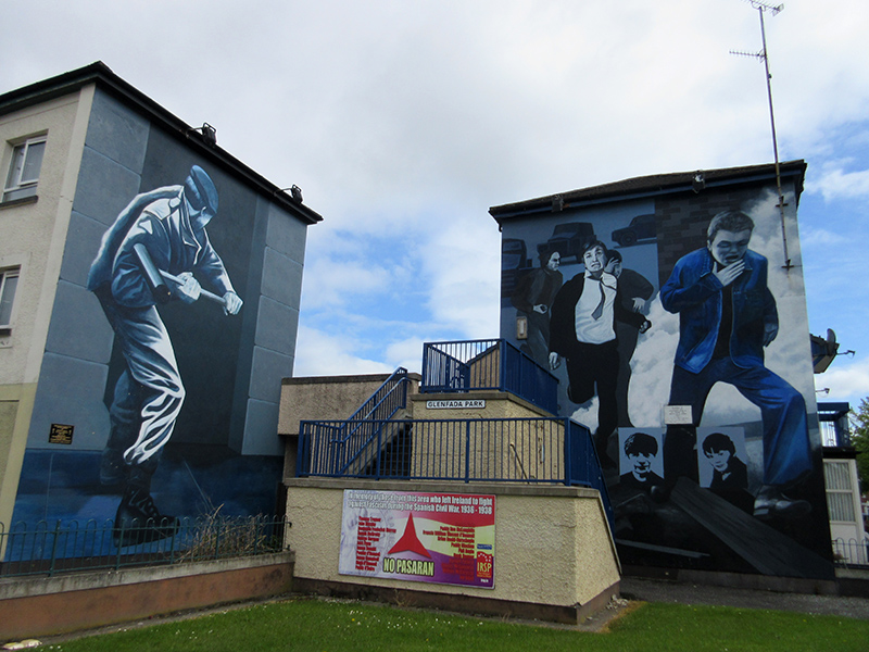 Derry's Bogside Murals Monkey See Monkey Travel