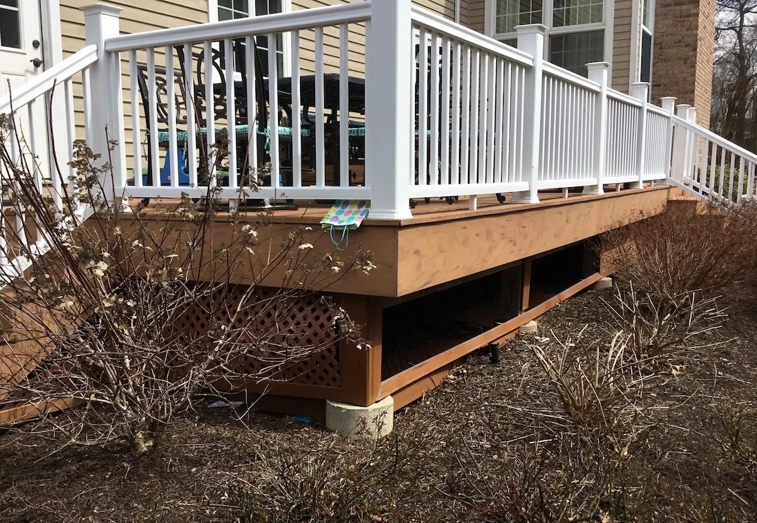 Composite Deck Skirting Monks Home Improvements