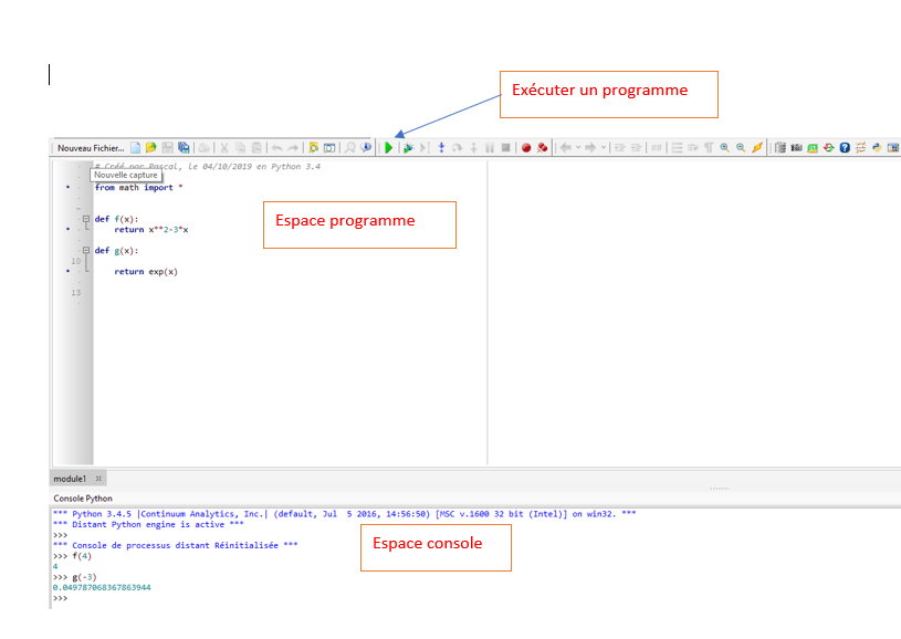 Initiation à l'algorithmique et au langage Python