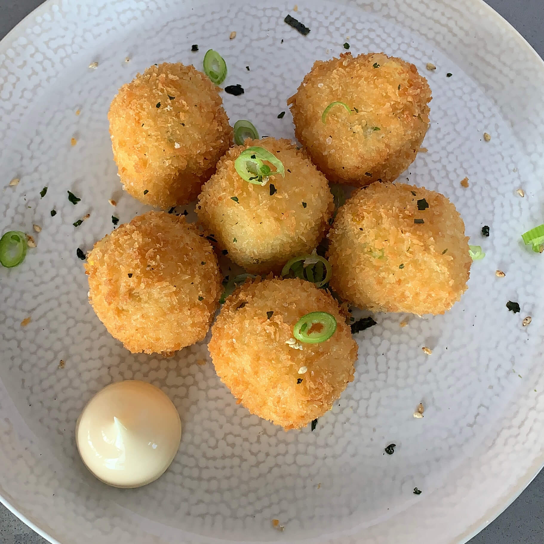 Japanese Spring Onion & Corn Potato Croquettes Mon Mack Food