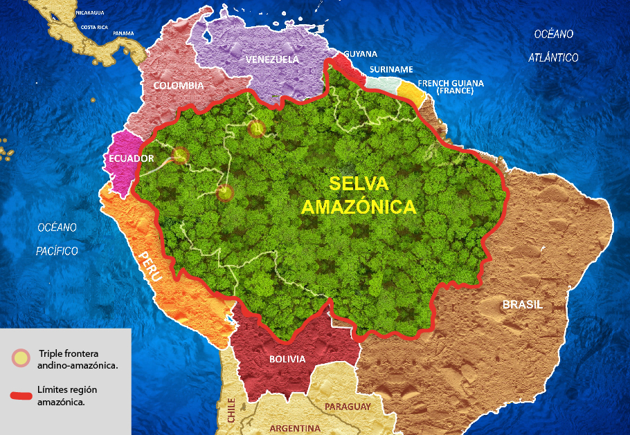 ¿Cuáles son las líneas limítrofes y áreas fronterizas del frente