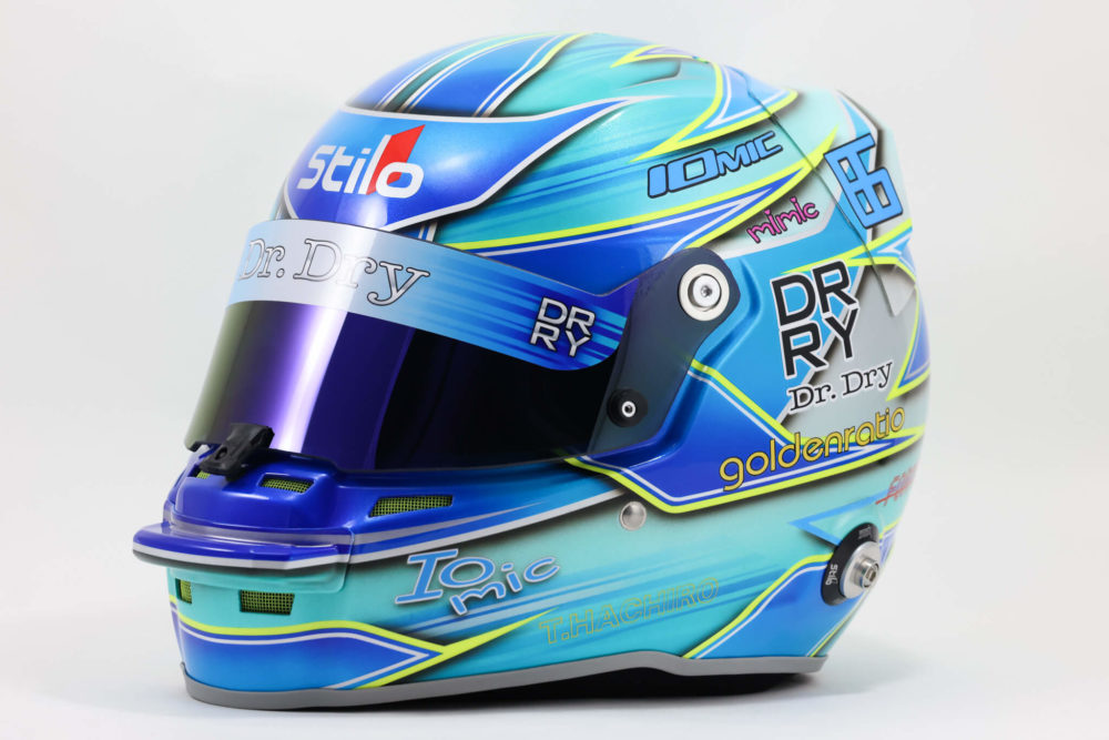 HELMET PAINT 258 STILO ST5 FN CARBON Dr.Dry monocolle mototor sport Japan