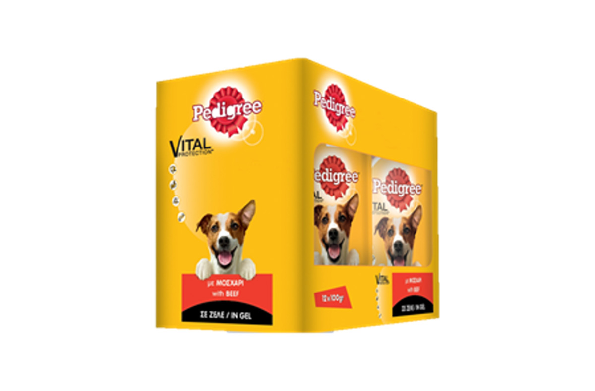 Pedigree Pouch Beef 12 Packs Mono Deals