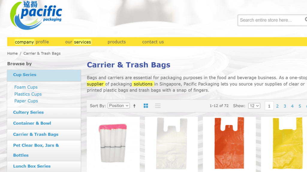 Top 5 compostable bags wholesale in singapore