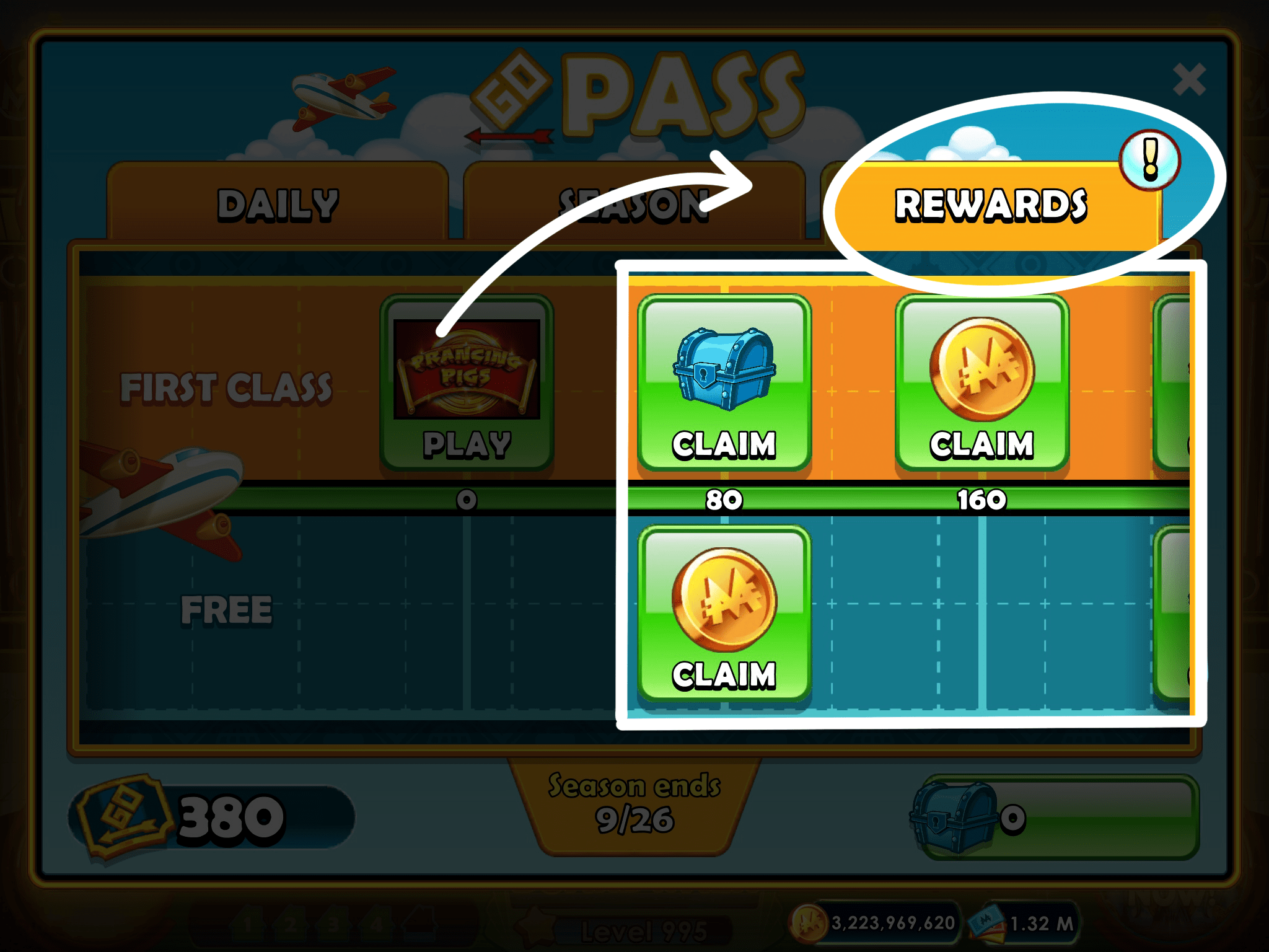 GO Pass and GO Pass First Class MONOPOLY