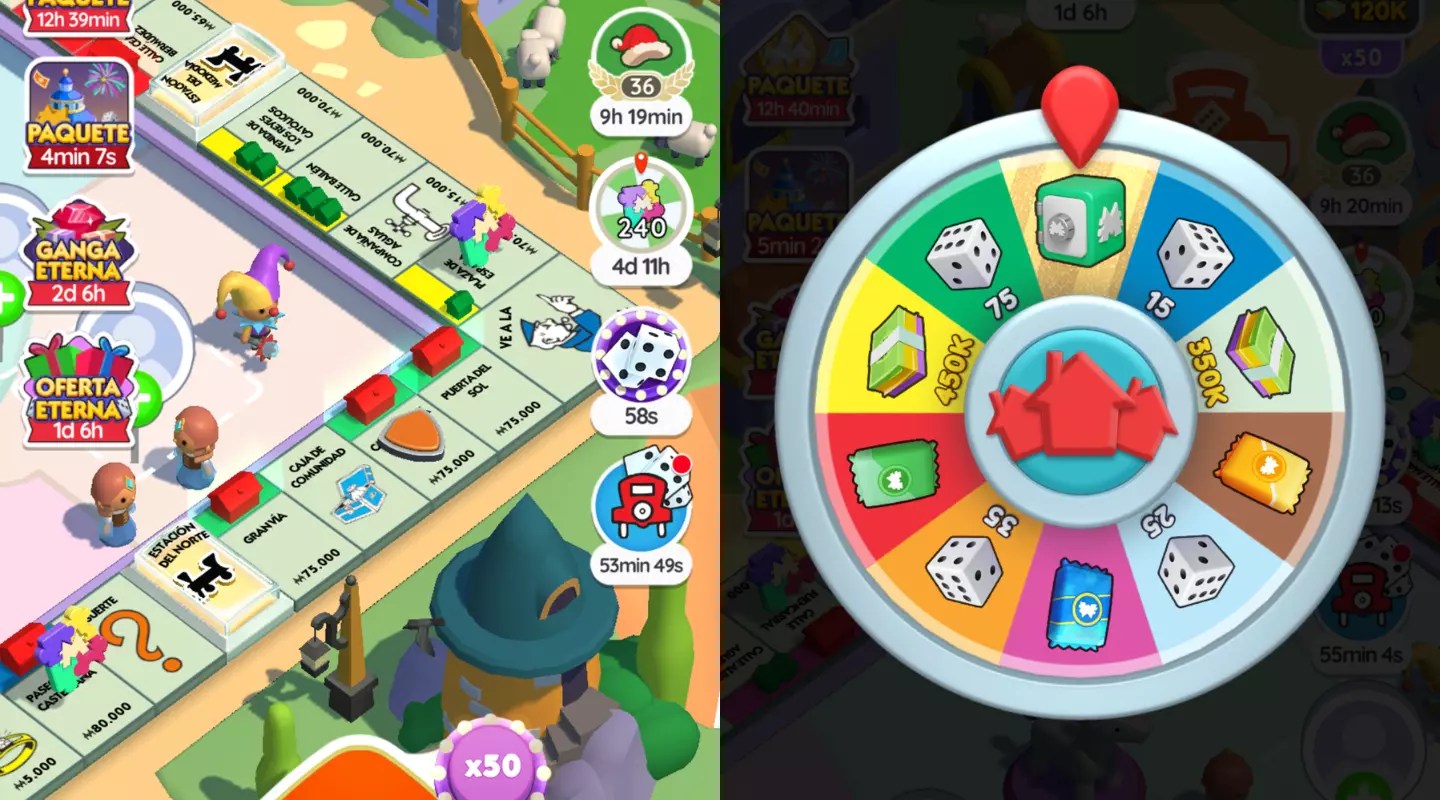 Rueda Set de Color en Monopoly Go ¿qué es y para qué sirve? Monopoly Go!