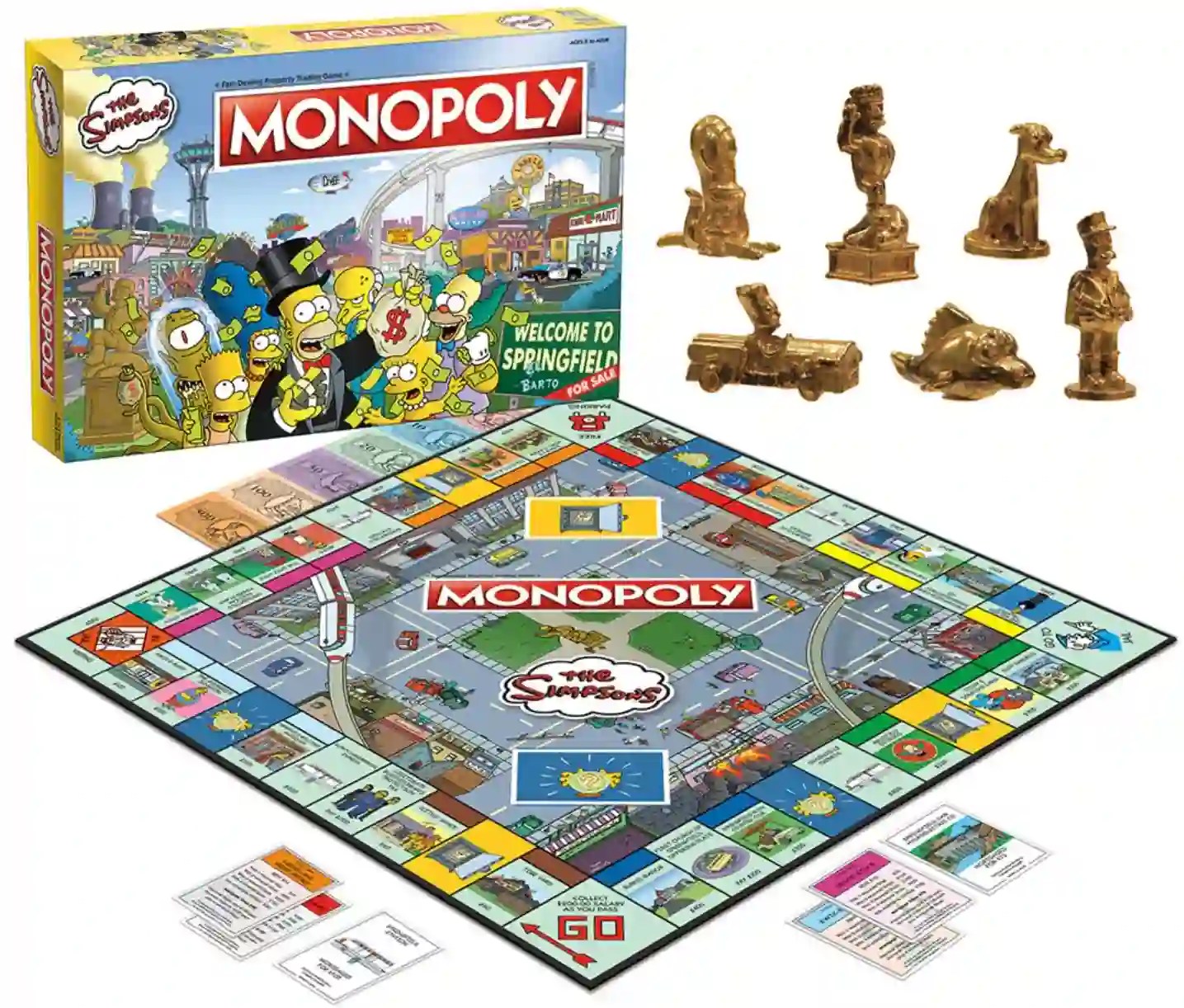 Monopoly Simpsons Edition La Diversión Amarilla En Tu Sala De Estar ️