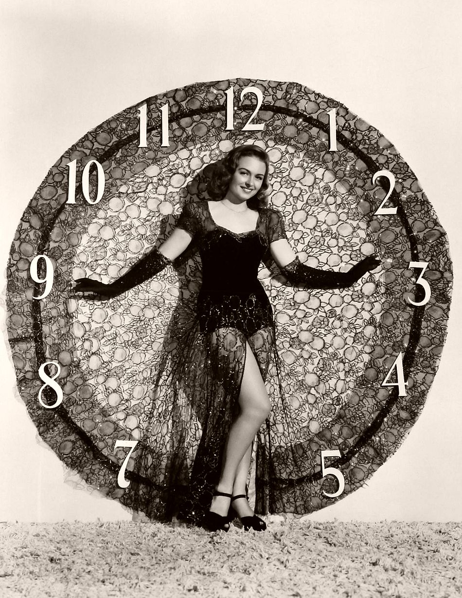 Vintage American Actresses Greeting New Year’s Eve MONOVISIONS