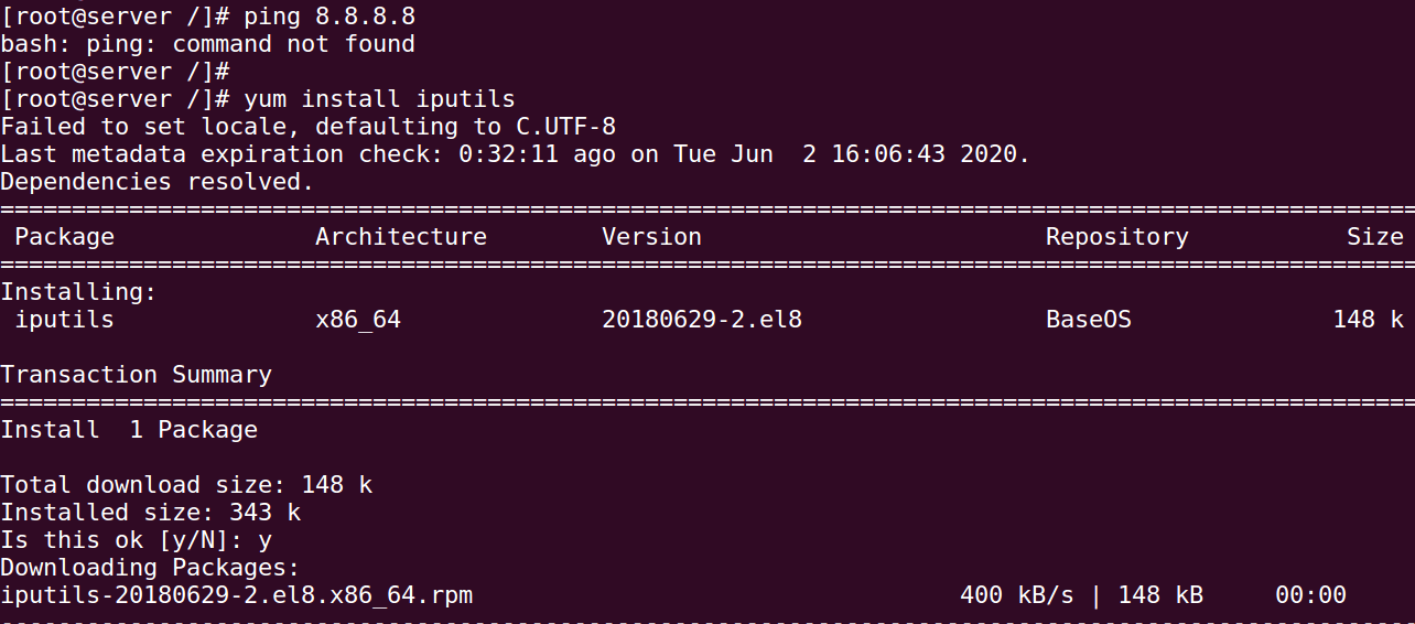 How to Ping in CentOS [Install Ping Command in CentOS]