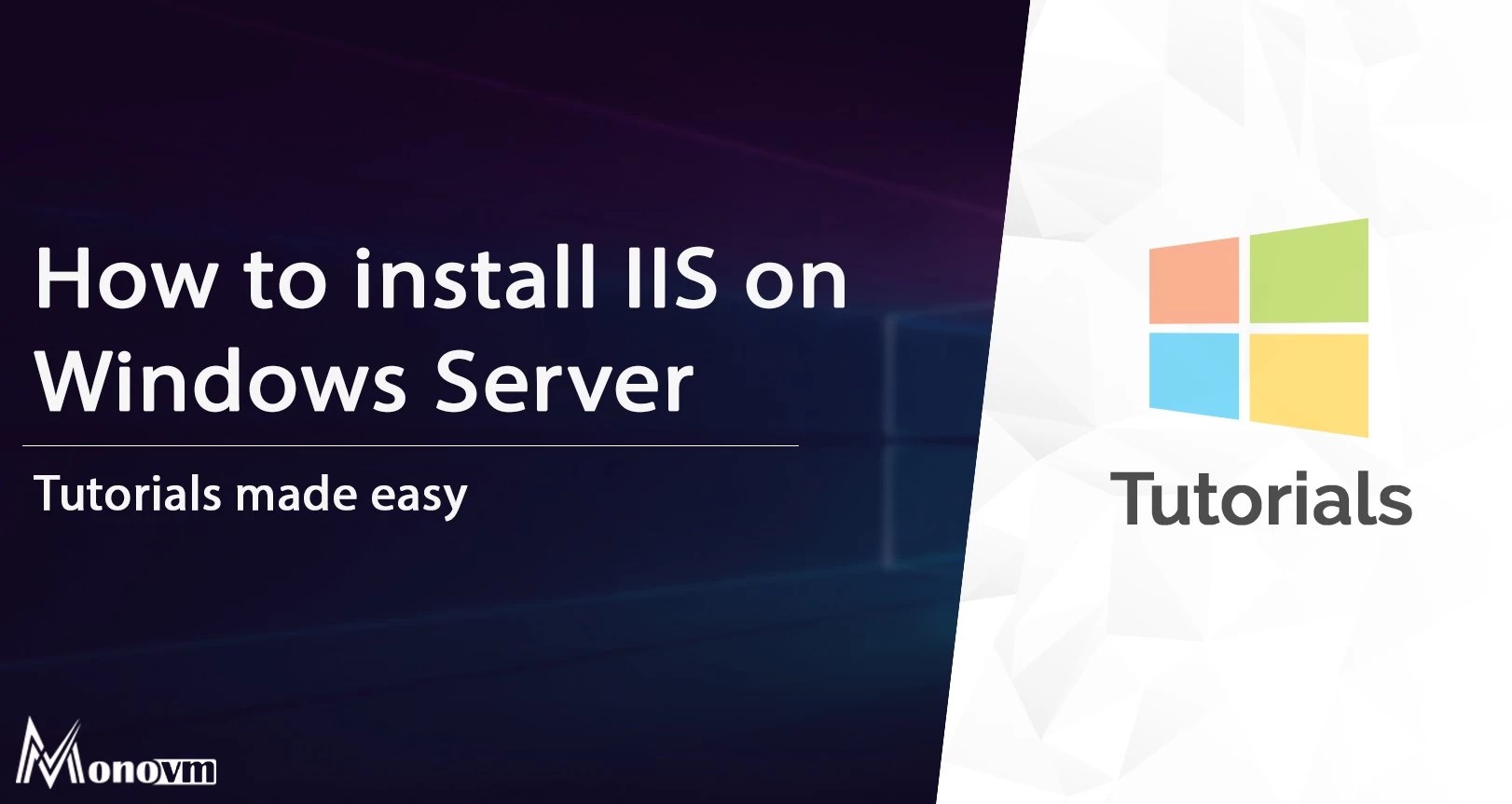 How to Install IIS on Windows