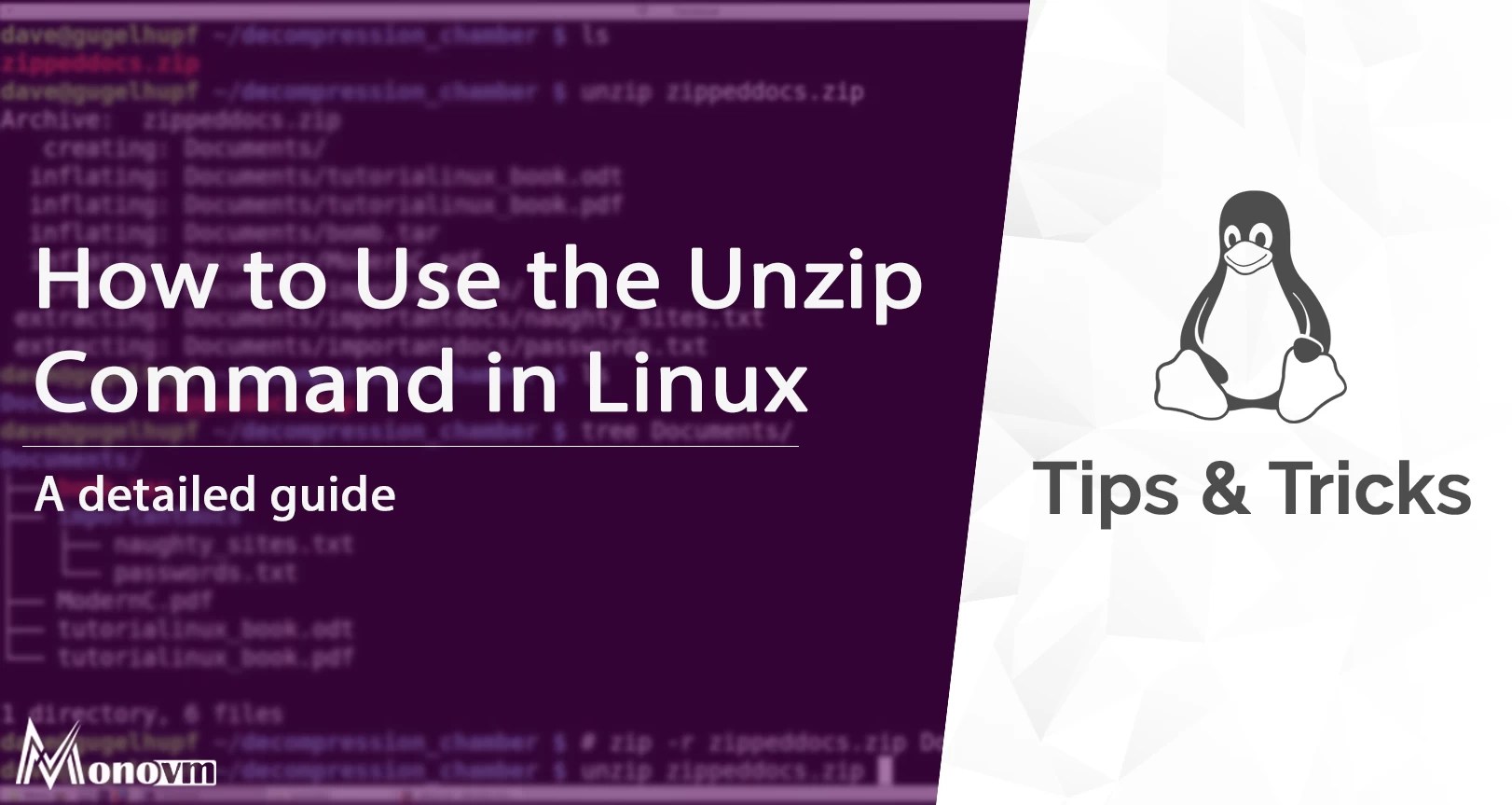 How to Unzip in Linux [Linux Unzip] Unzip command in Linux