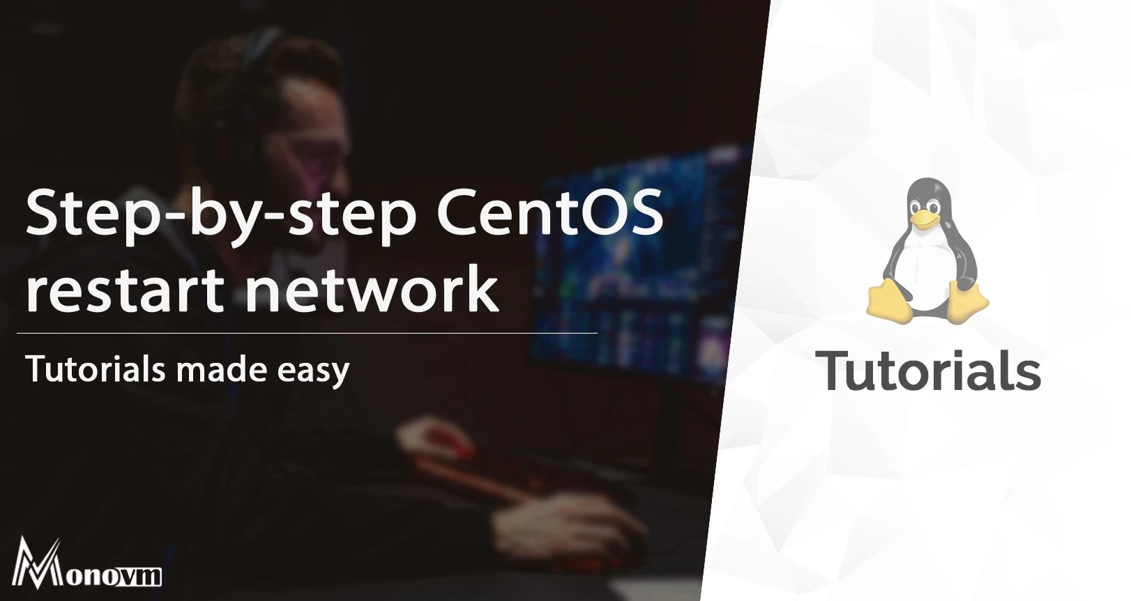 CentOS restart network stepbystep