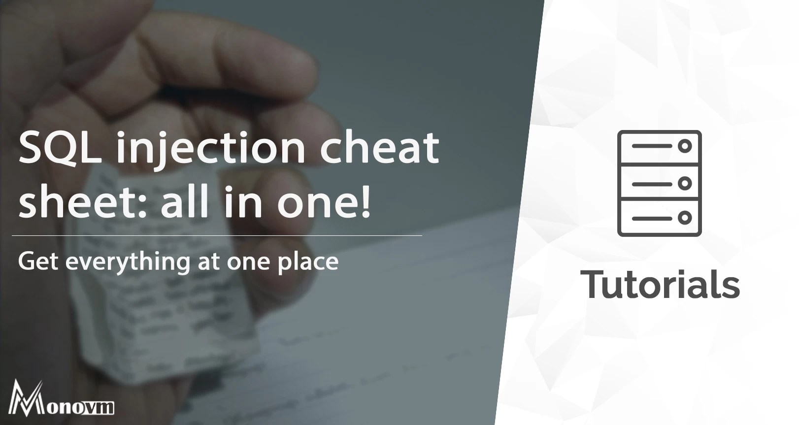 SQL Injection Cheat Sheet