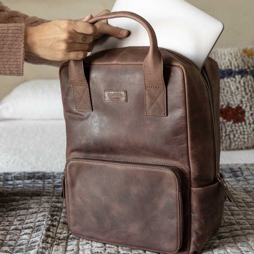 Men's leather backpack Hunter