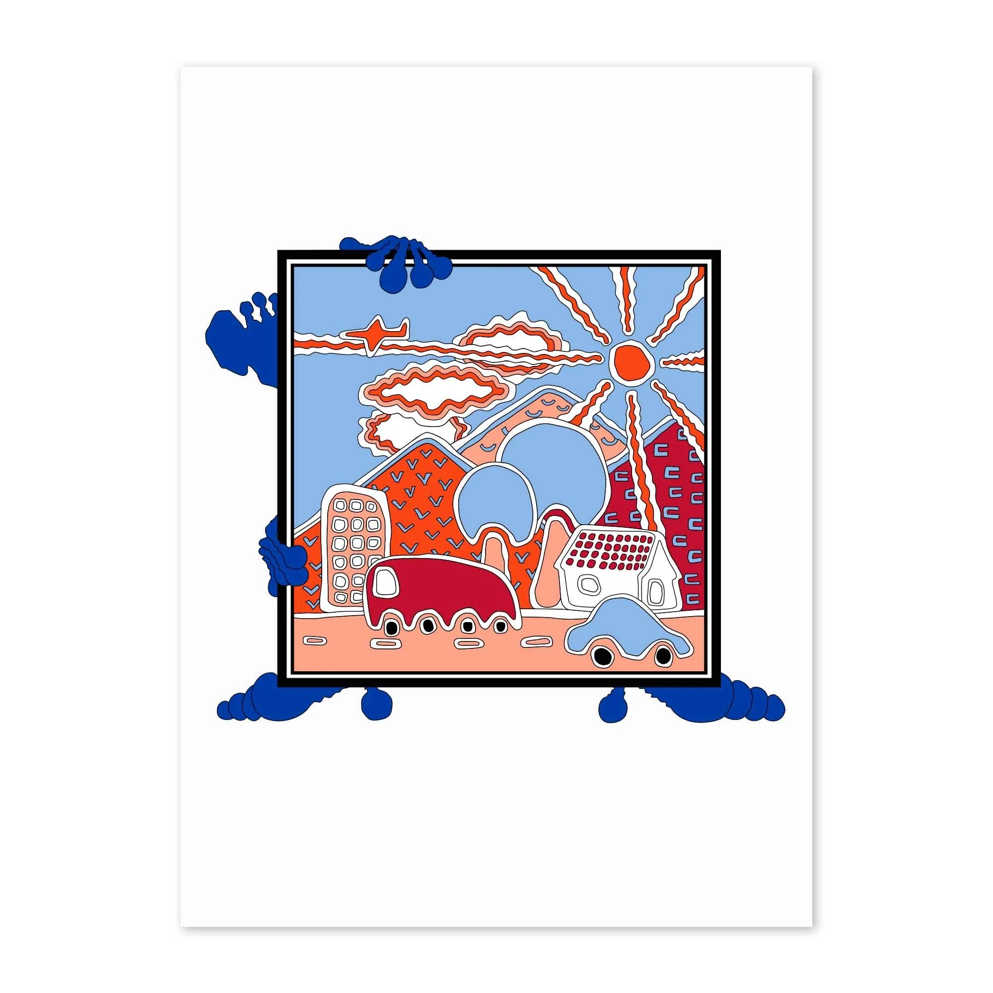 "Help me move this painting, will you?" poster Monreef