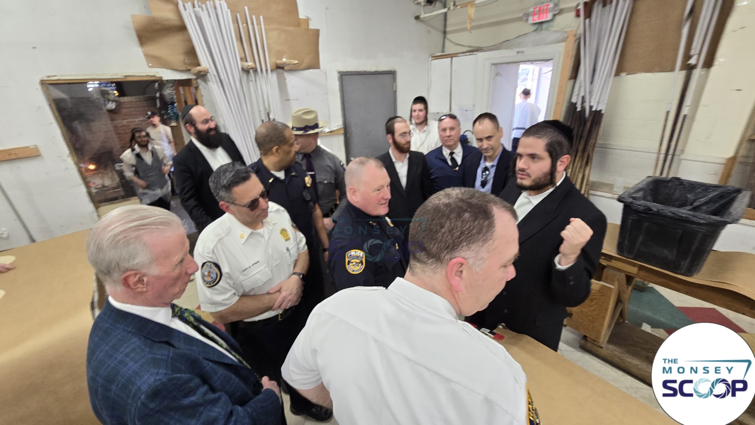 Rockland Jewish Alliance Hosts Matzah Bakery Event with Law Enforcement