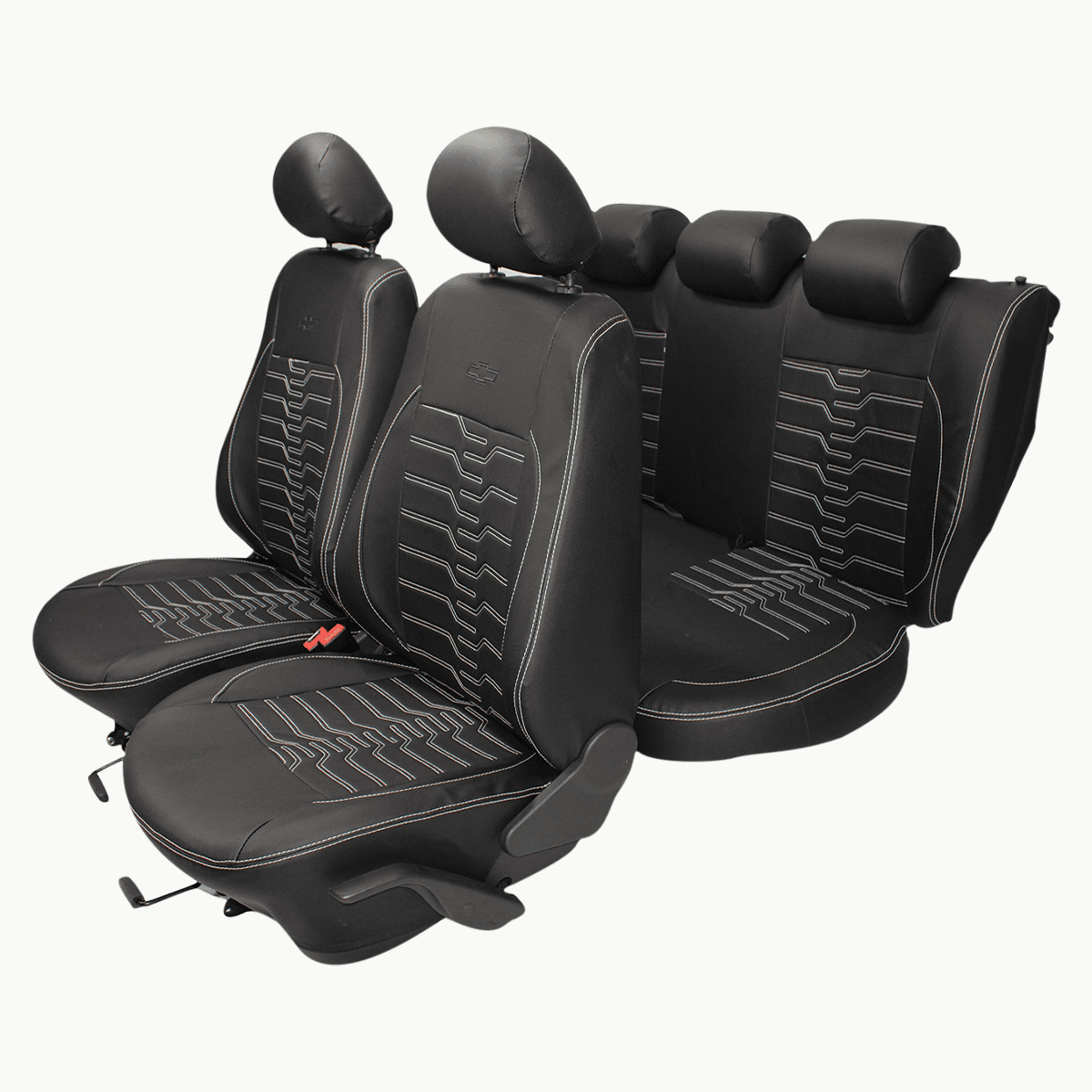 Capas De Bancos Em Couro Sob Medida Duster / Duster Oroch PRIME