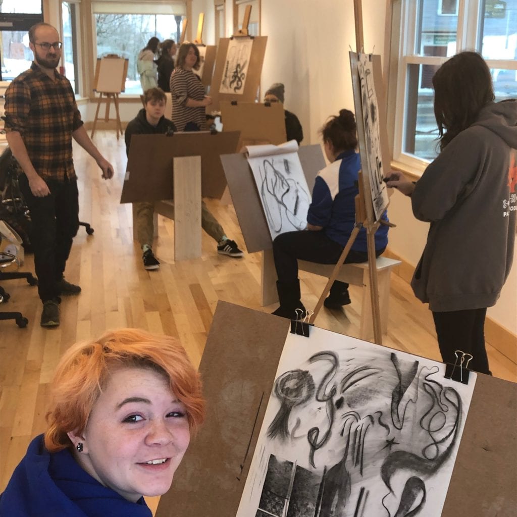 High School Art and Writing Program Exhibit 2020 Monson Arts