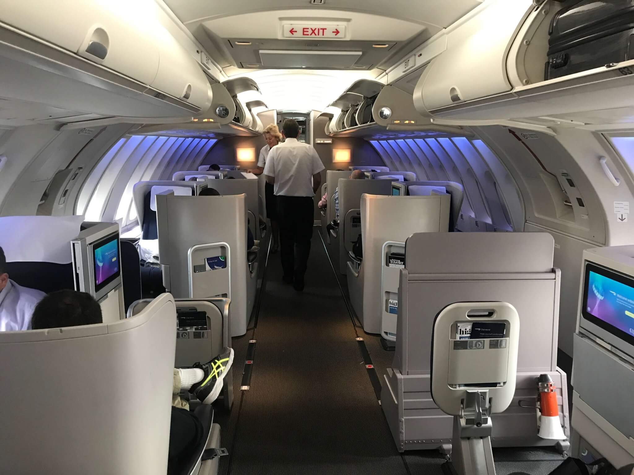 British Airways Club World/Business Class From NYC To London The
