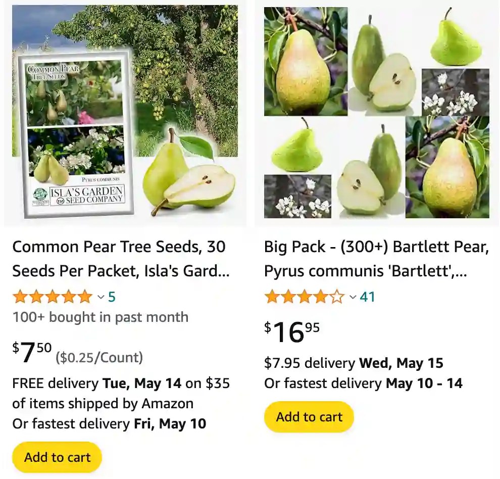 Plant FAQs Bartlett Pear Williams Pear