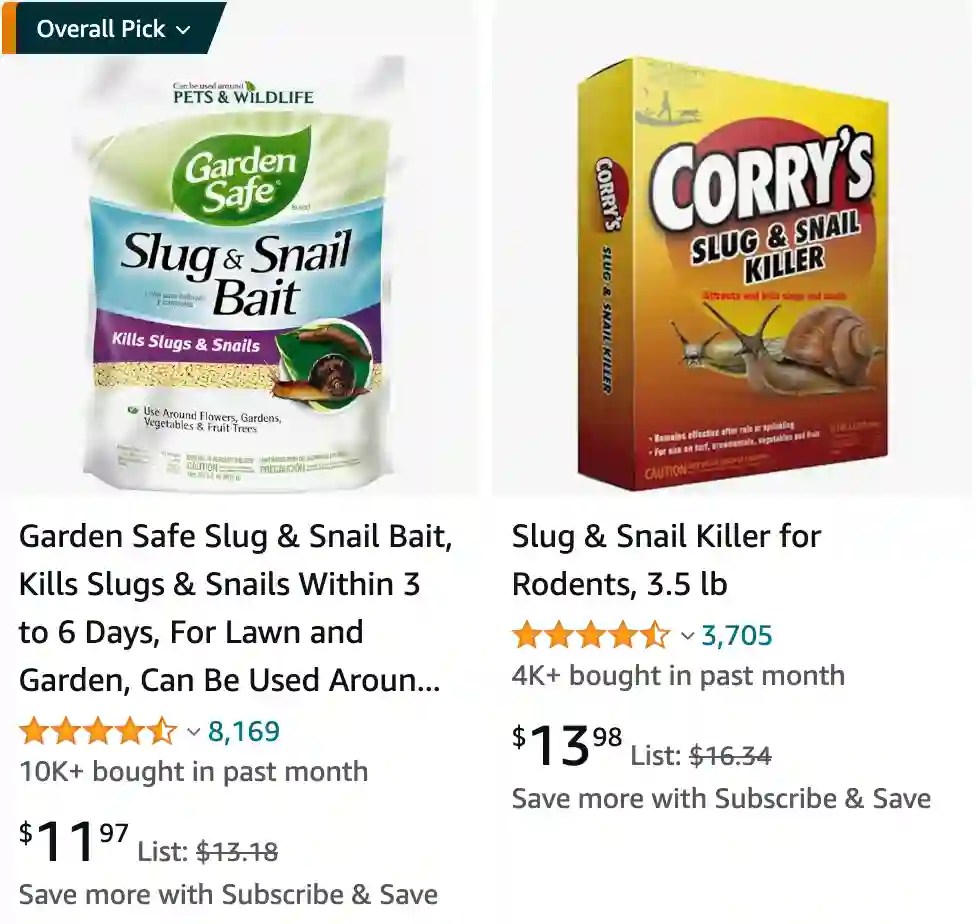 Plant FAQs Snail Bait