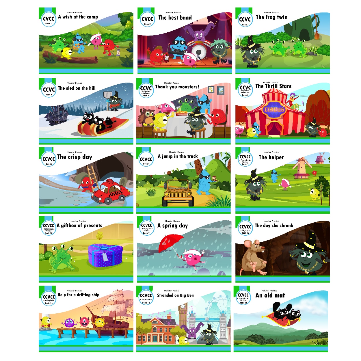 Book Samples Monster Phonics