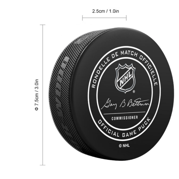The Official Dimensions of an NHL Ice Hockey Puck Monster Puck