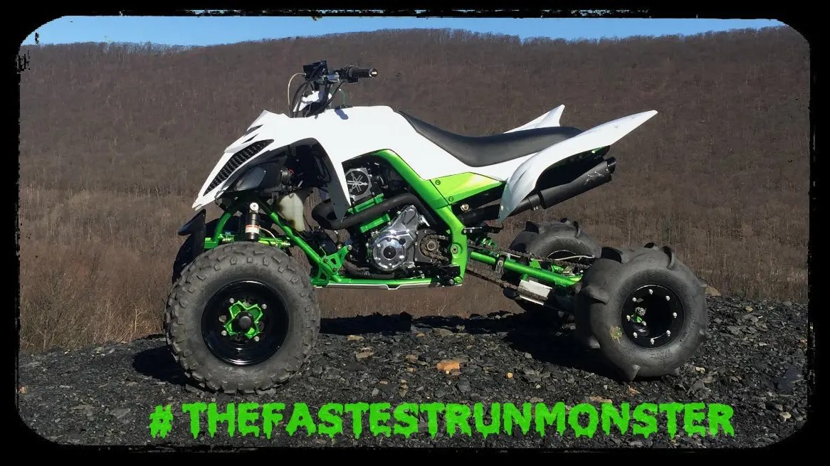 Yamaha Raptor 700 700R Dual Exhaust 2 Mod Monster Package Monster