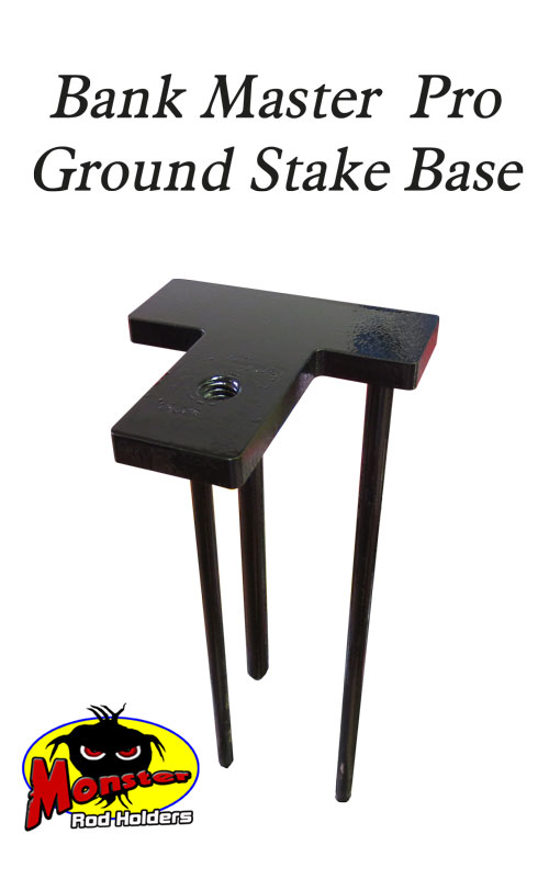 Ground Stake Base Monster Rod Holders