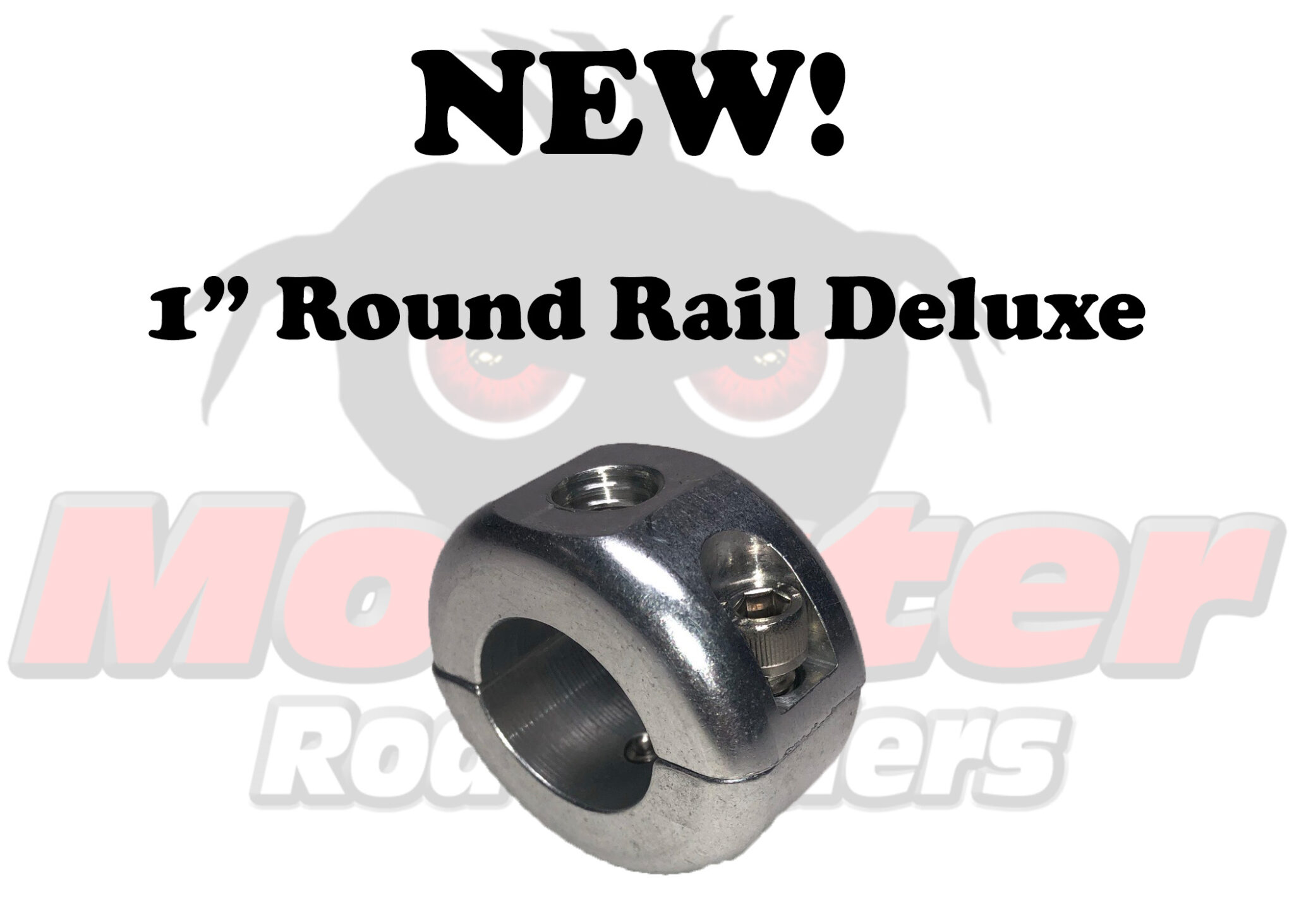 1″ Round Rail Deluxe Monster Rod Holders