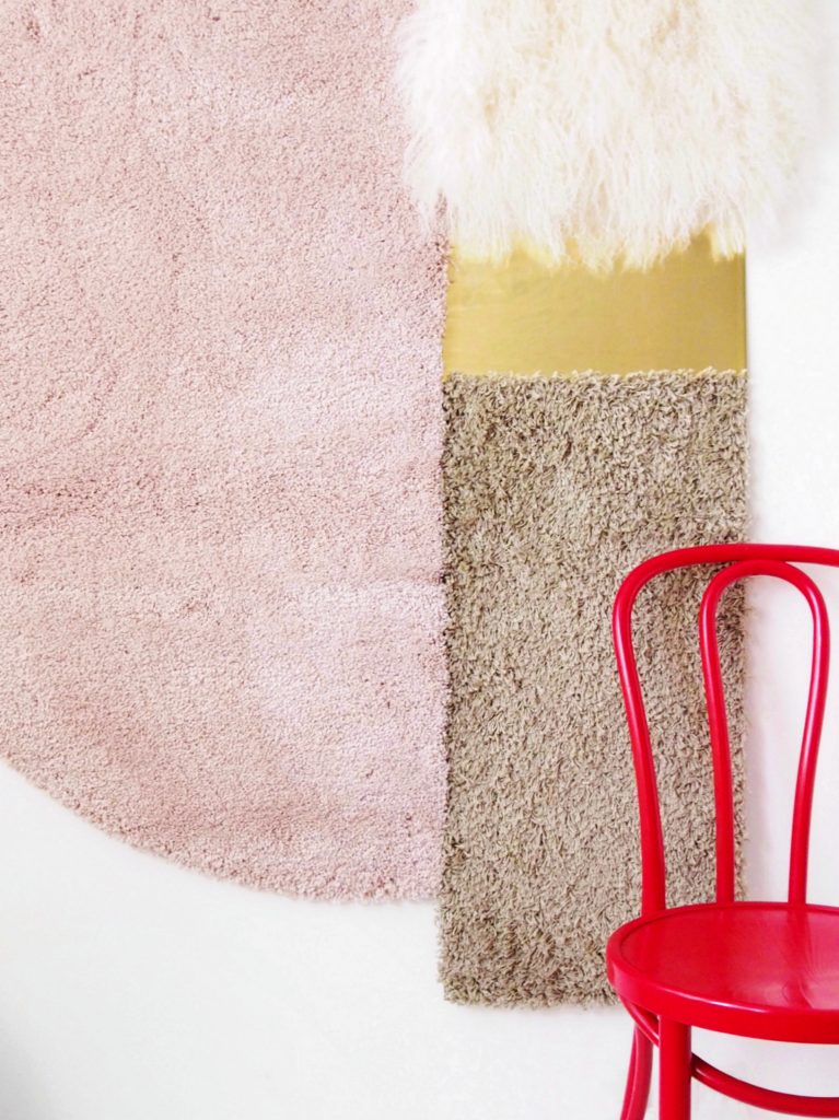 DIY Patchwork Rug Wall Art In Just Two Steps Tutorial