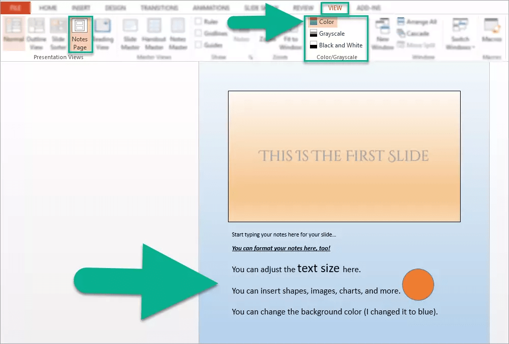 How to Print Powerpoint with Notes Powerpoint Tutorial