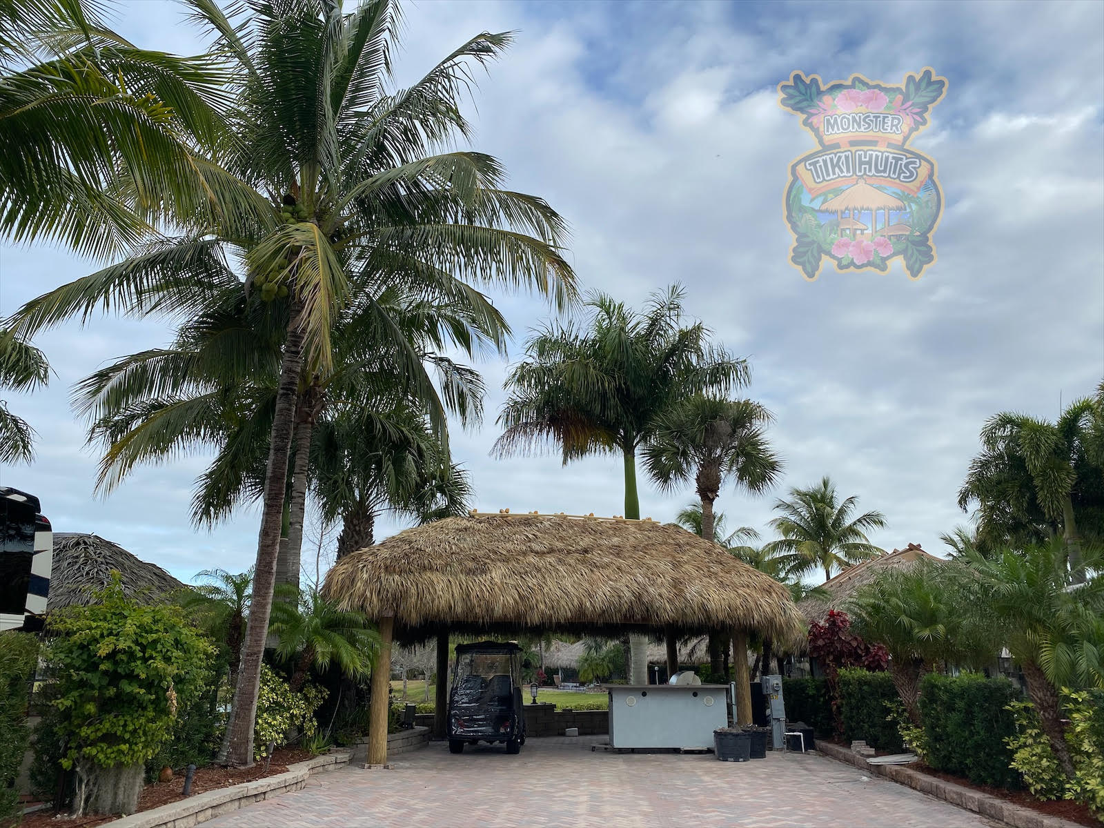 Tiki Hut Builders Monster Tiki Huts