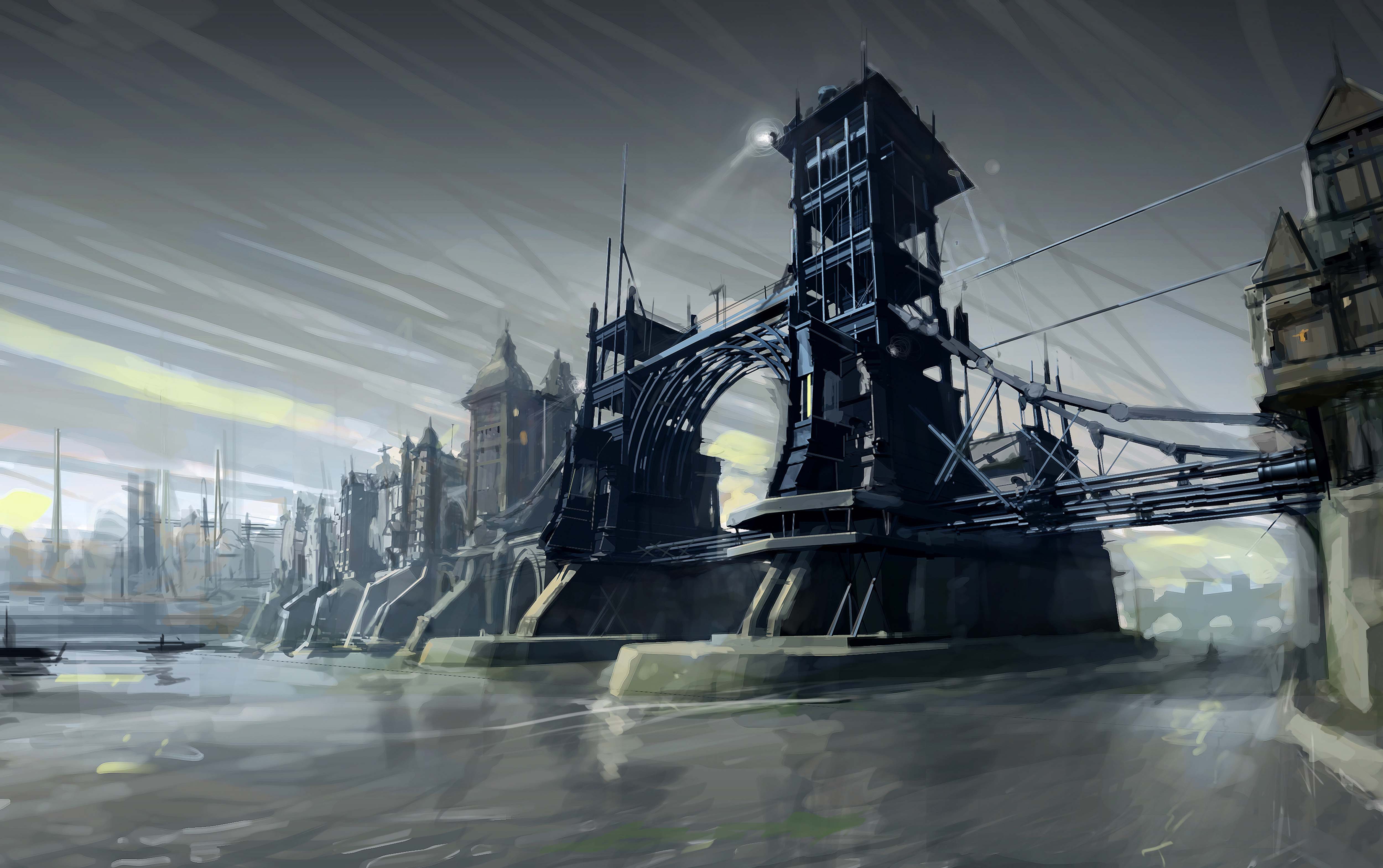 Dishonored Media Update Concept Art, Screenshots MonsterVine