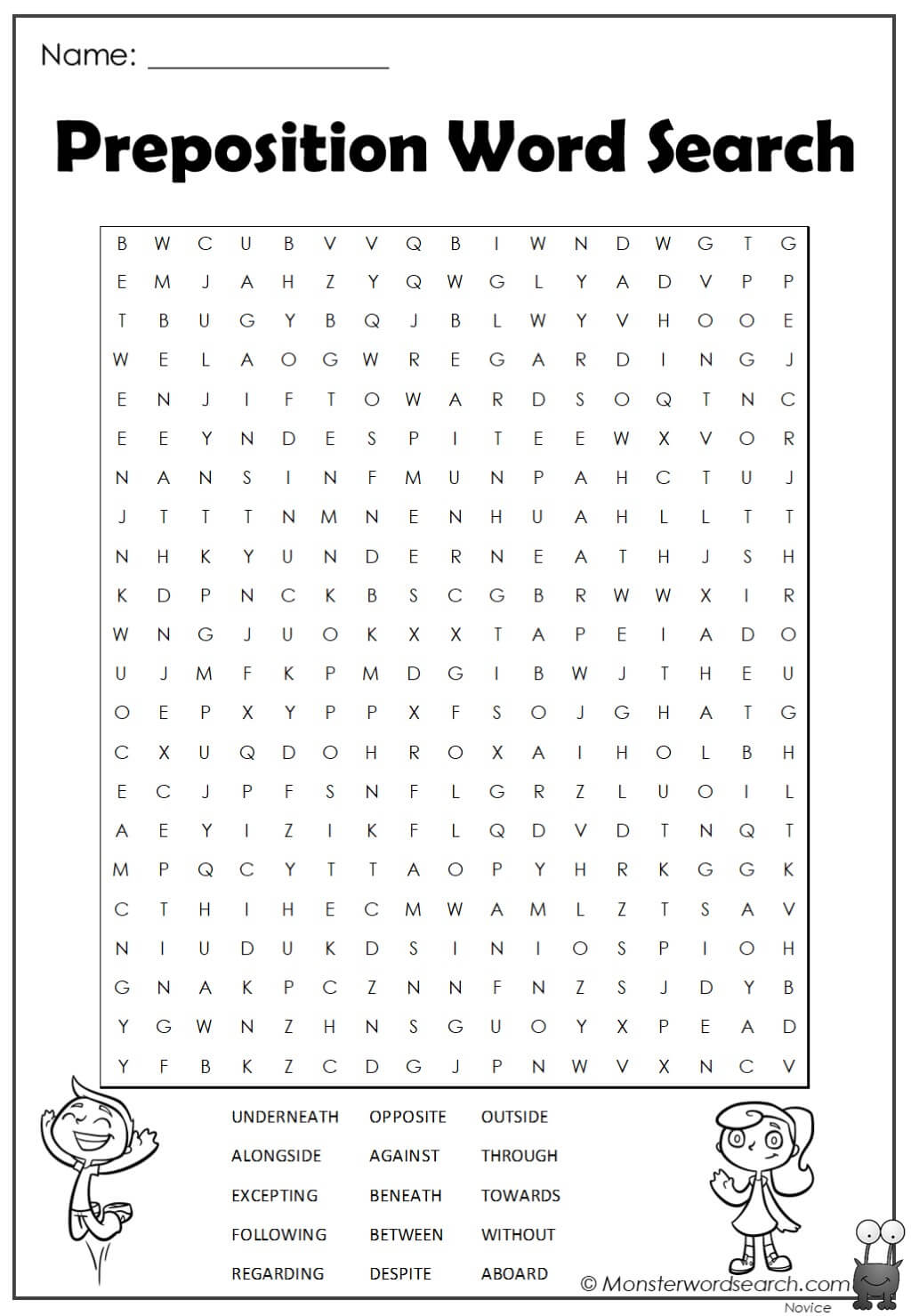PrepositionWordSearch1.jpg Monster Word Search