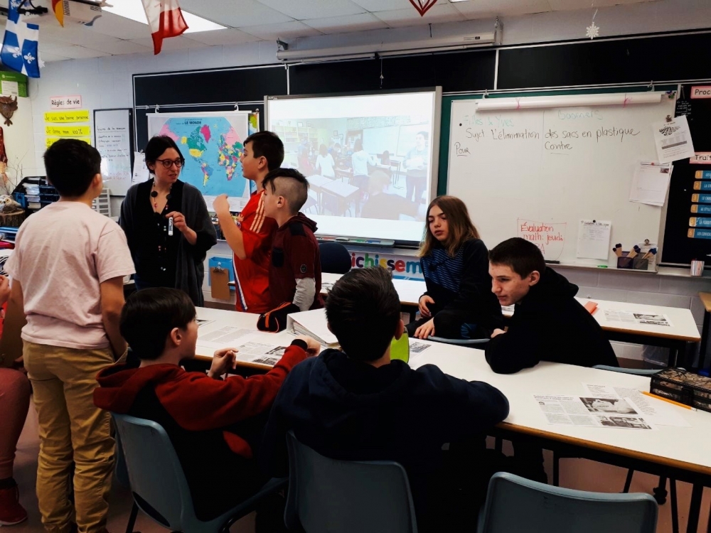 Invitée spéciale à MontCarmel École Mont Carmel