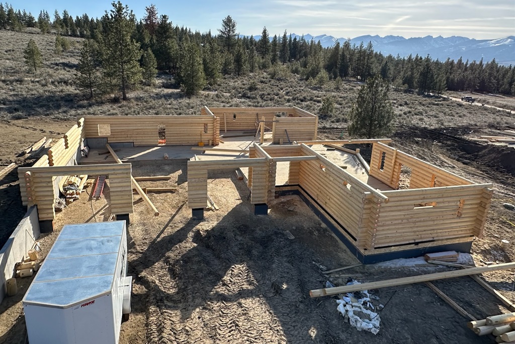 Bitterroot Valley, Stevensville MT Montana Custom Log Homes