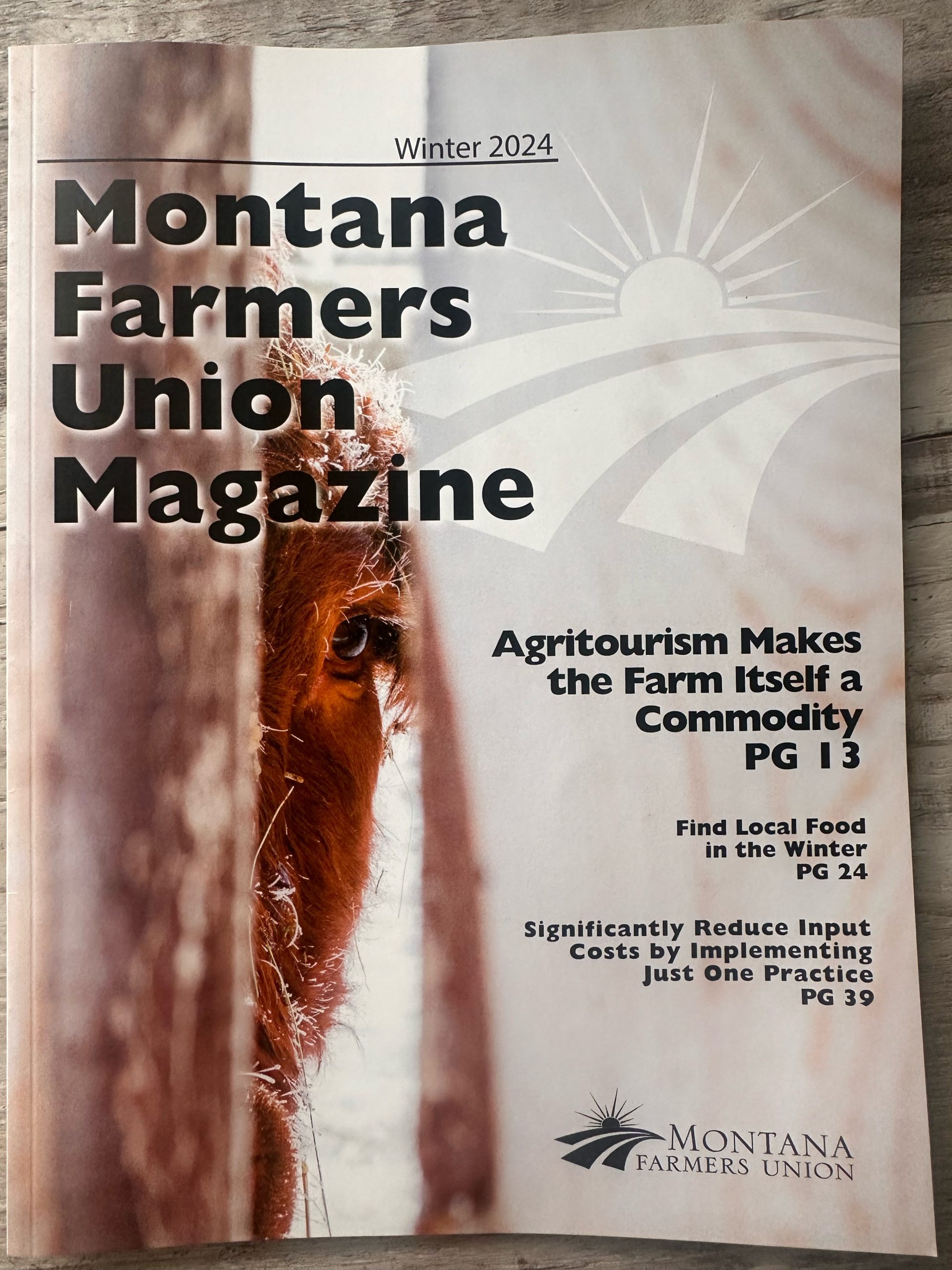 Montana Farmers Union Montana Farmers Union Magazine