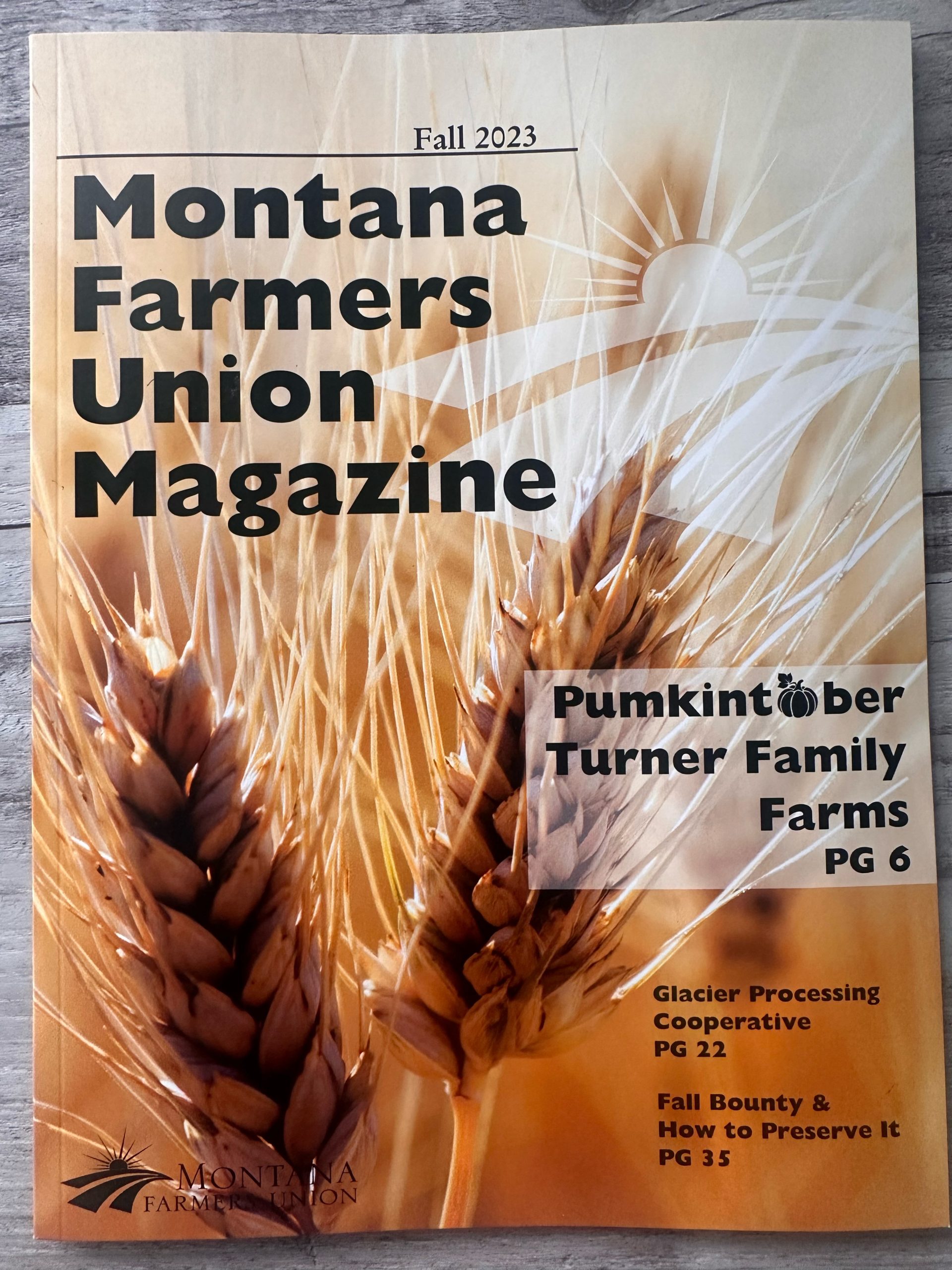 Montana Farmers Union Montana Farmers Union Magazine