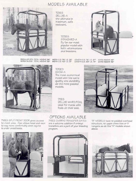 equine stocks, horse stocks, palpation chute, horse breeding mount.