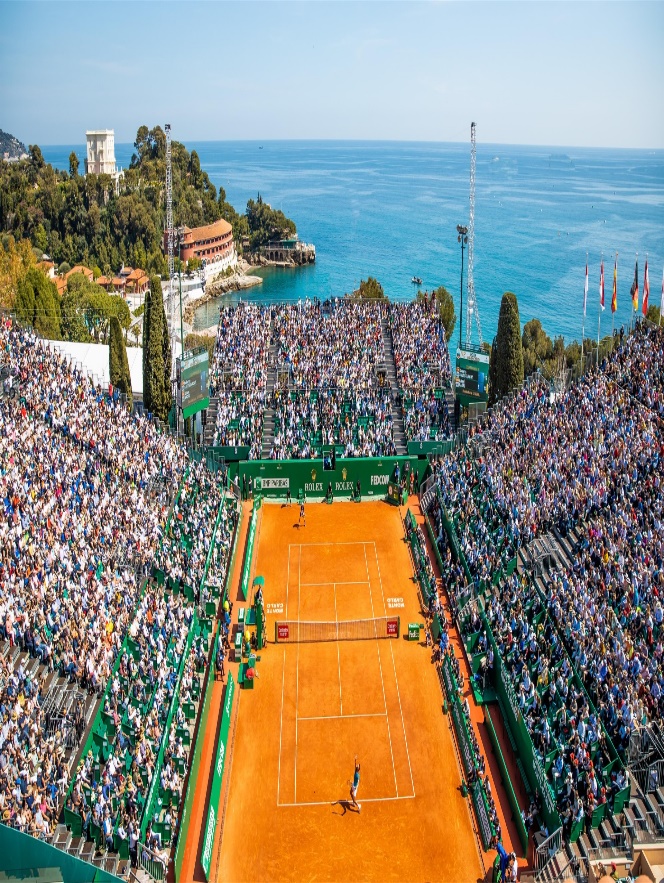 TORNANO I GRANDI GIOCATORI DI TENNIS A MONTECARLO