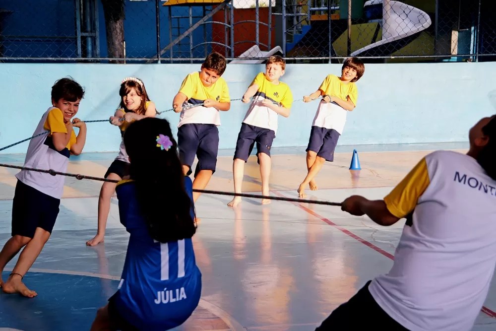 Quem luta não briga Escola Monteiro