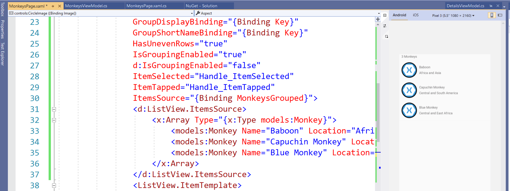 Xamarin.Forms Design Time Data Tips & Best Practices LaptrinhX