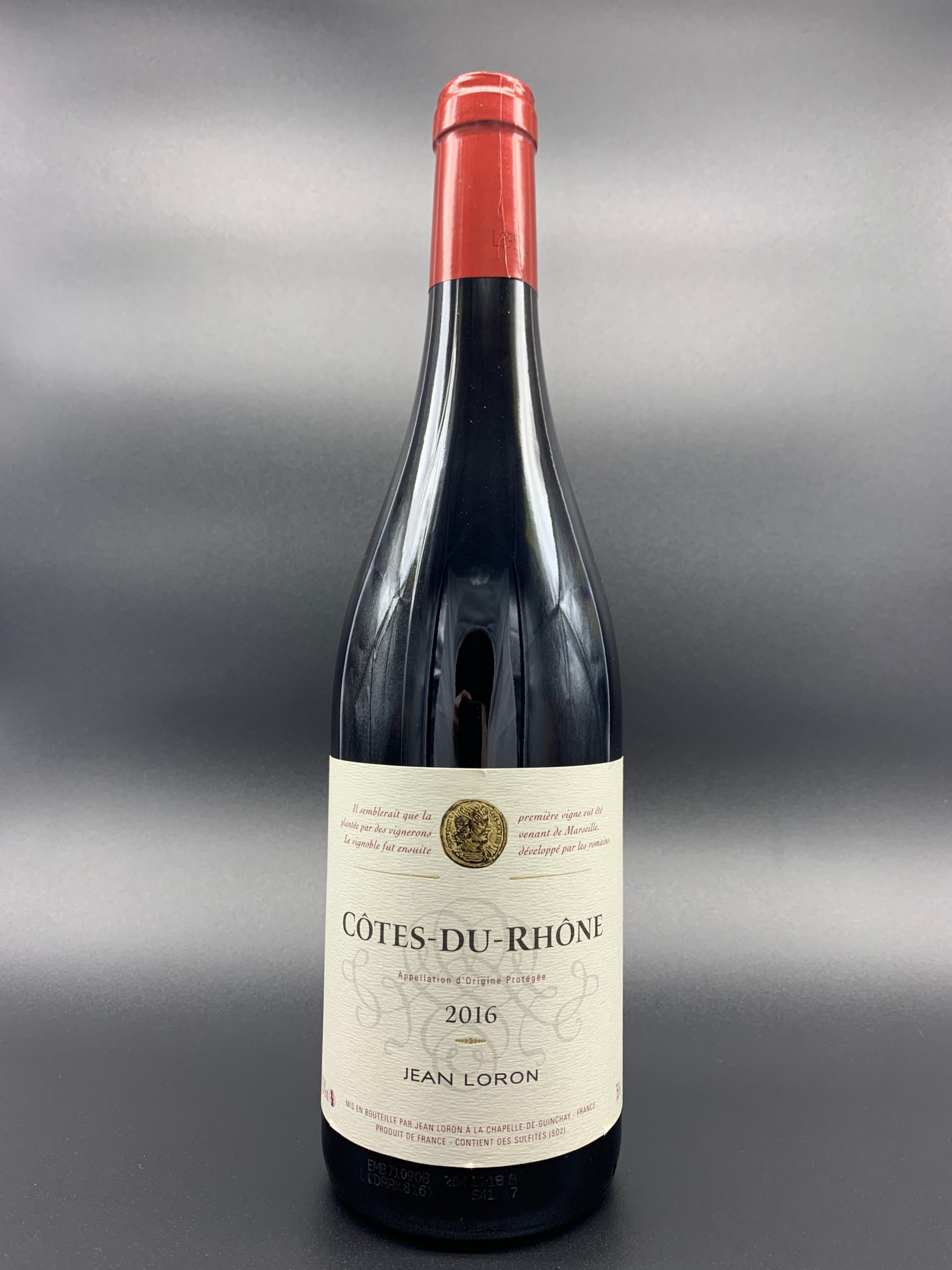 Côtes du Rhône 2016 Jean Loron Montesano Delicatessen
