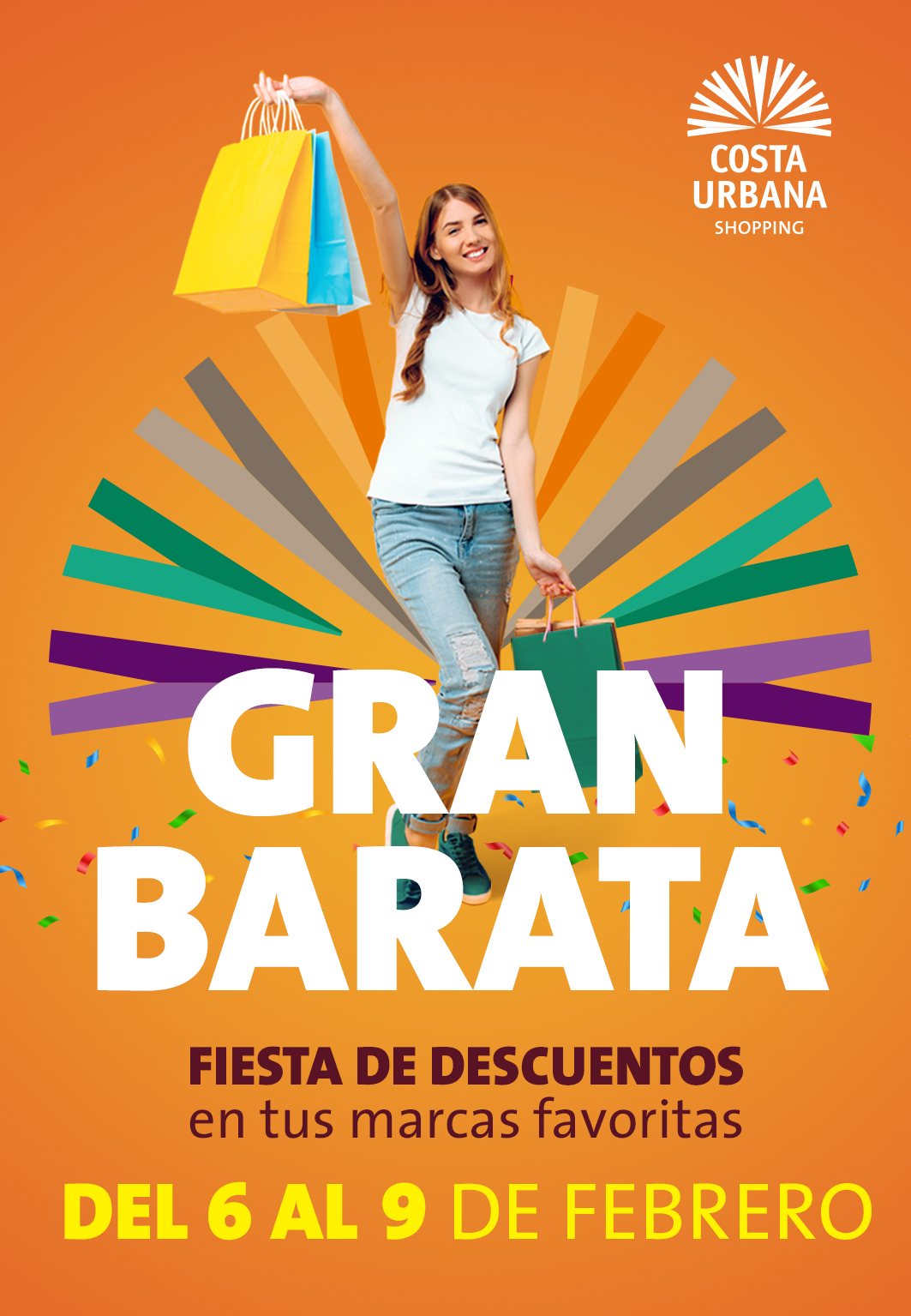 Vuelve la Gran Barata Costa Urbana Shopping con grandes descuentos + 25