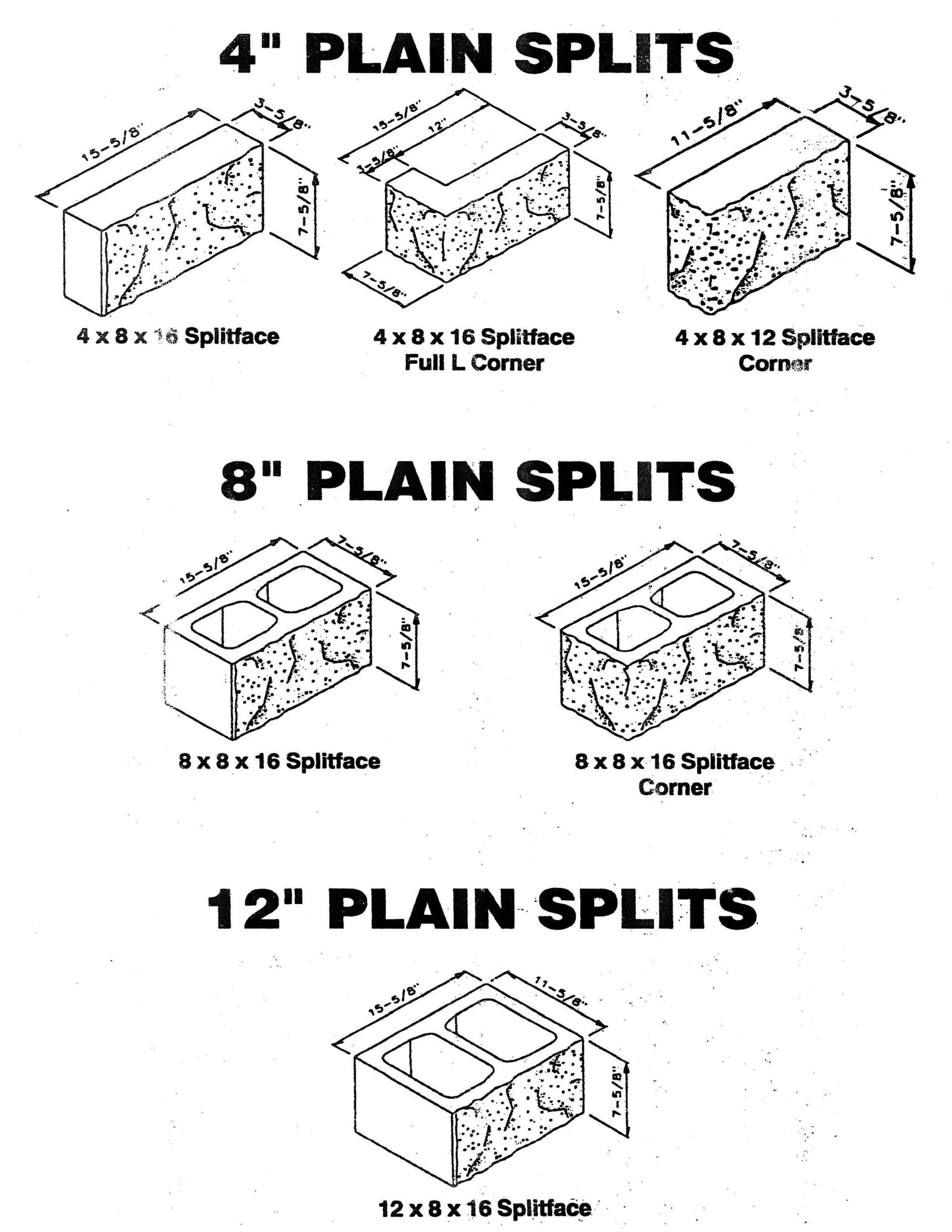 Plain Split Montfort Bros
