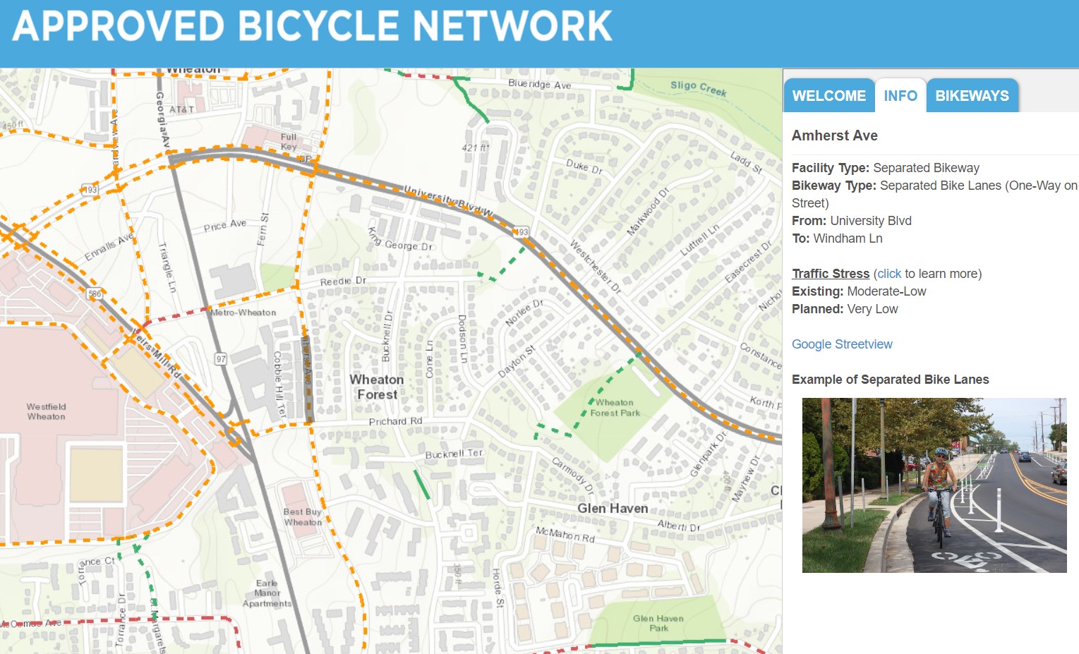 Bicycle Master Plan Montgomery Planning