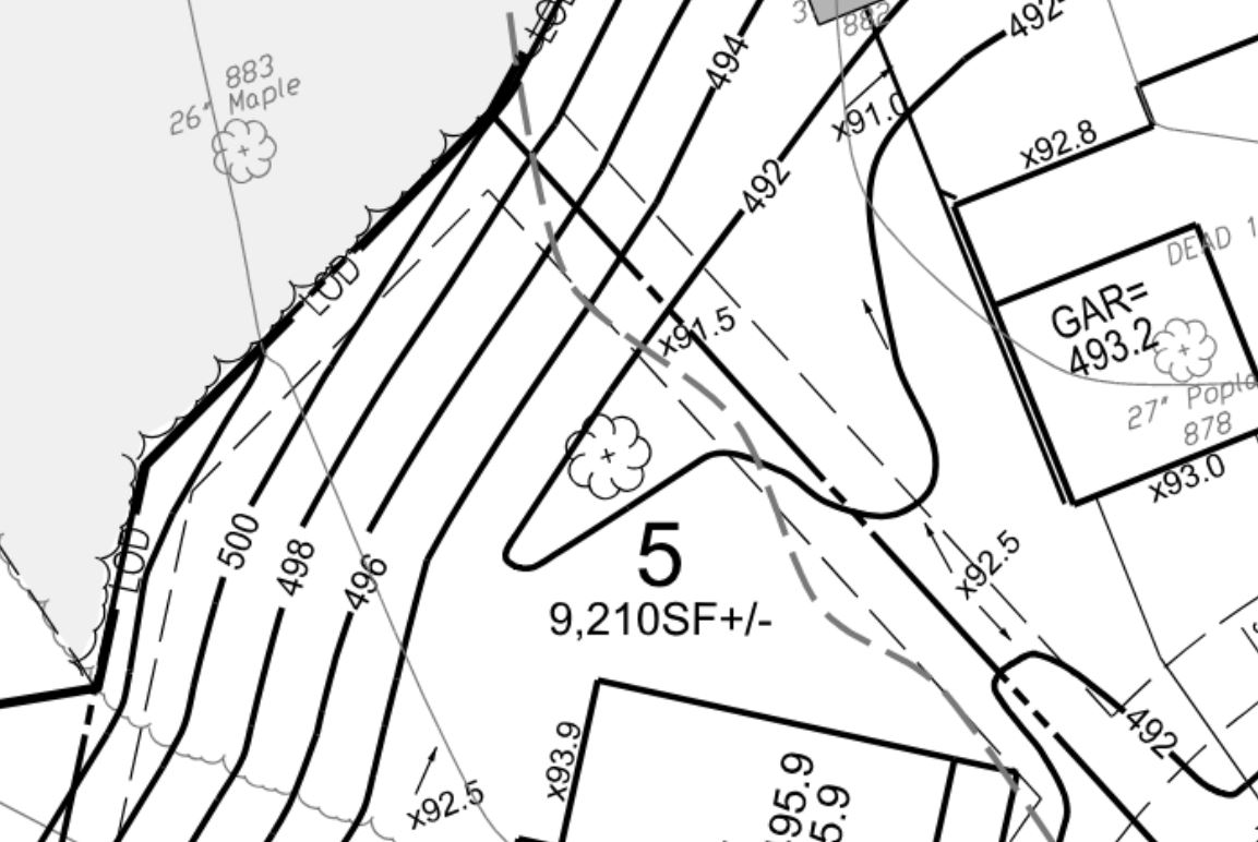Grading Example - Montgomery Planning