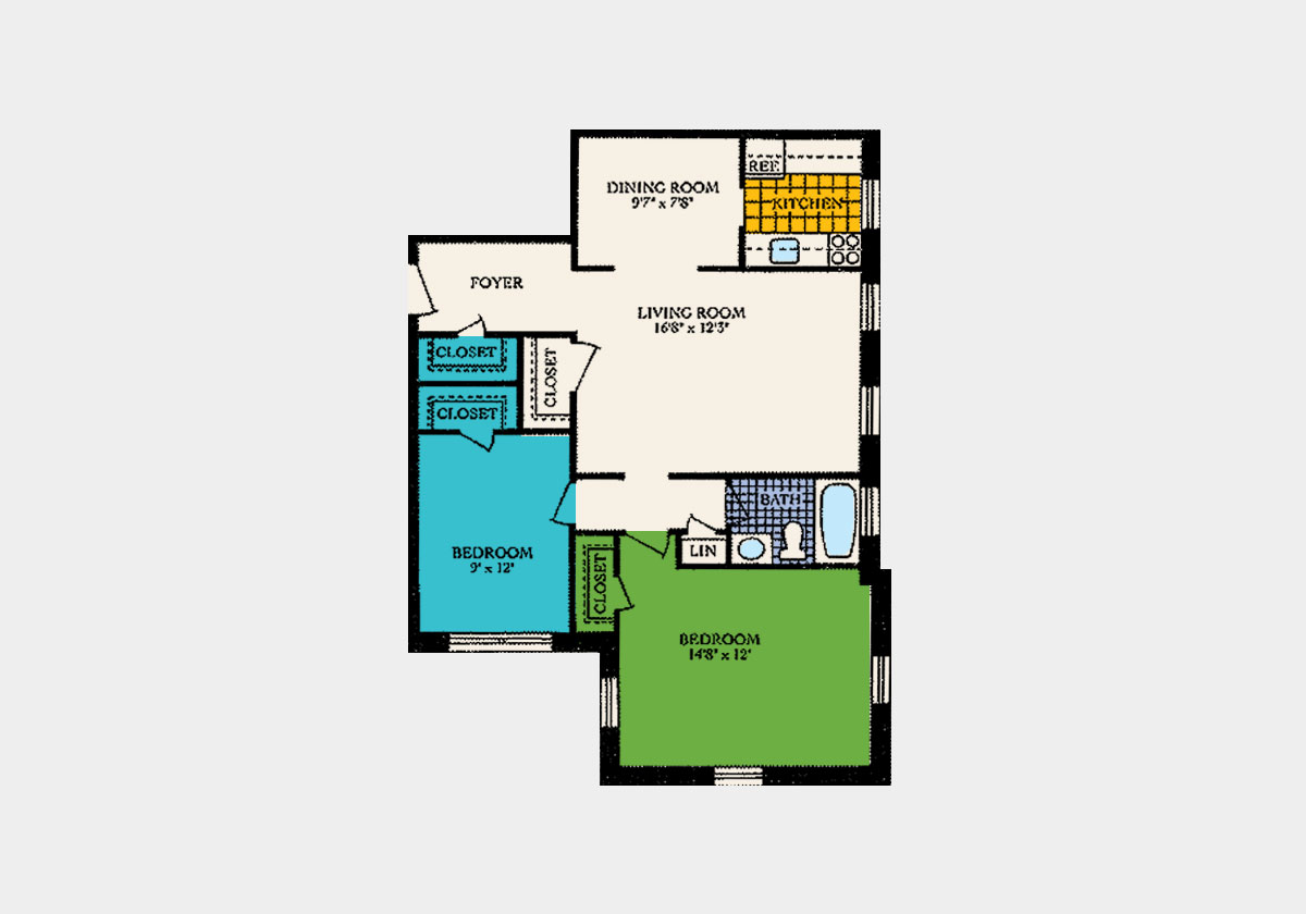 Monticello Lee Apartments Floor Plans