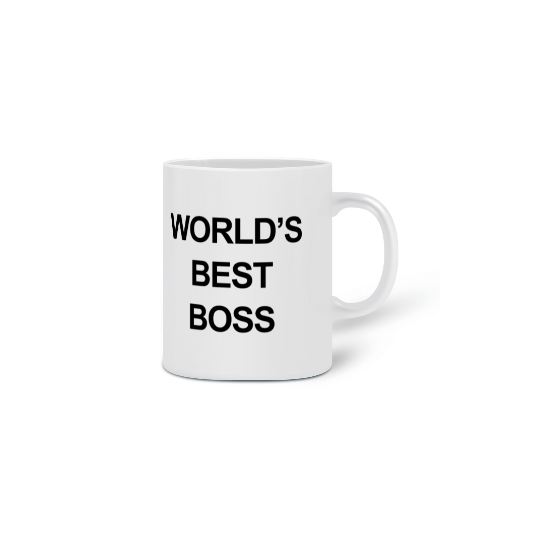 CANECA Caneca World's Best Boss The Office R34,90 em Retrolhama